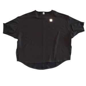 Rhone Women’s Oversized Sweatshirt XS Charcoal Performance Pullover